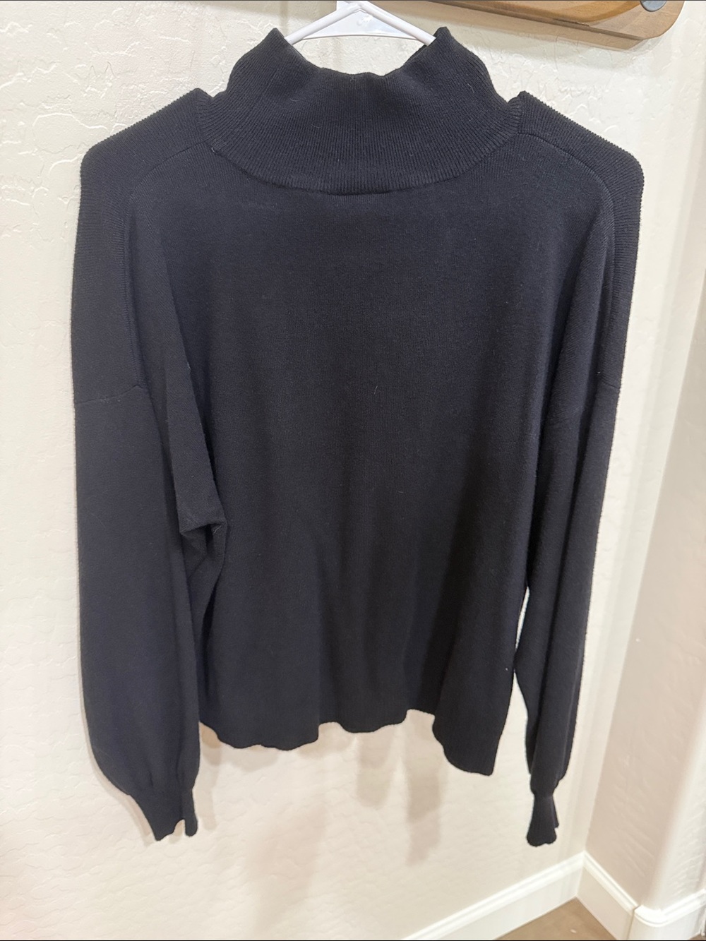 VICI Black Turtleneck Sweater - Classic Long-Sleeve Knit